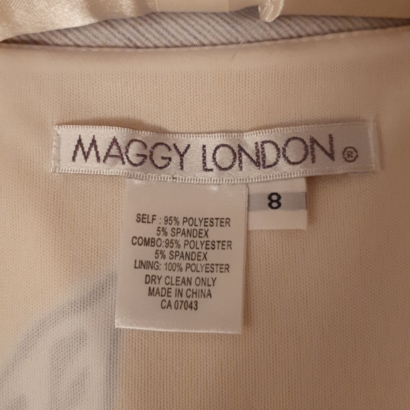 Maggy London flattering yellow dress, new - Picture 4 of 5